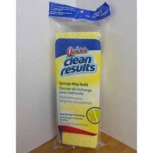 Quickie Clean Results Type S Sponge Mop Refill #0442CR New